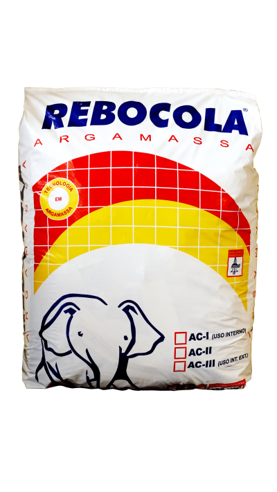 
REBOCOLA ACI

Indicação: Assentamento de cerâmicas em pisos e paredes de ambientes internos.
Composição: Cimento, agregados minerais e aditivos químicos especiais.
Embalagem: Sacos de 20 kg
Estocagem: Local seco e arejado, elevado do solo, em pilhas com no máximo 150 cm de altura.
Validade: 6 meses a partir da data de fabricação
 

REBOCOLA ACII

- Indicação: Assentamento de revestimentos cerâmicos em pisos, paredes e fachadas de ambientes residenciais internos e externos.
Composição: Cimento, agregados minerais e aditivos químicos especiais.
Embalagem: Sacos de 20 kg
Estocagem: Local seco e arejado, elevado do solo, em pilhas com no máximo 150 cm de altura.
Validade: 6 meses a partir da data de fabricação
 

REBOCOLA ACIII

- Indicação: Assentamento de cerâmicas, porcelanatos, pastilhas de porcelana em pisos, paredes, fachadas e piscinas de ambientes  internos e externos. Blocos de vidro, granitos e mármores.
Composição: Cimento, agregados minerais e aditivos químicos especiais.
Embalagem: Sacos de 20 kg
Estocagem: Local seco e arejado, elevado do solo, em pilhas com no máximo 150 cm de altura.
Validade: 6 meses a partir da data de fabricação